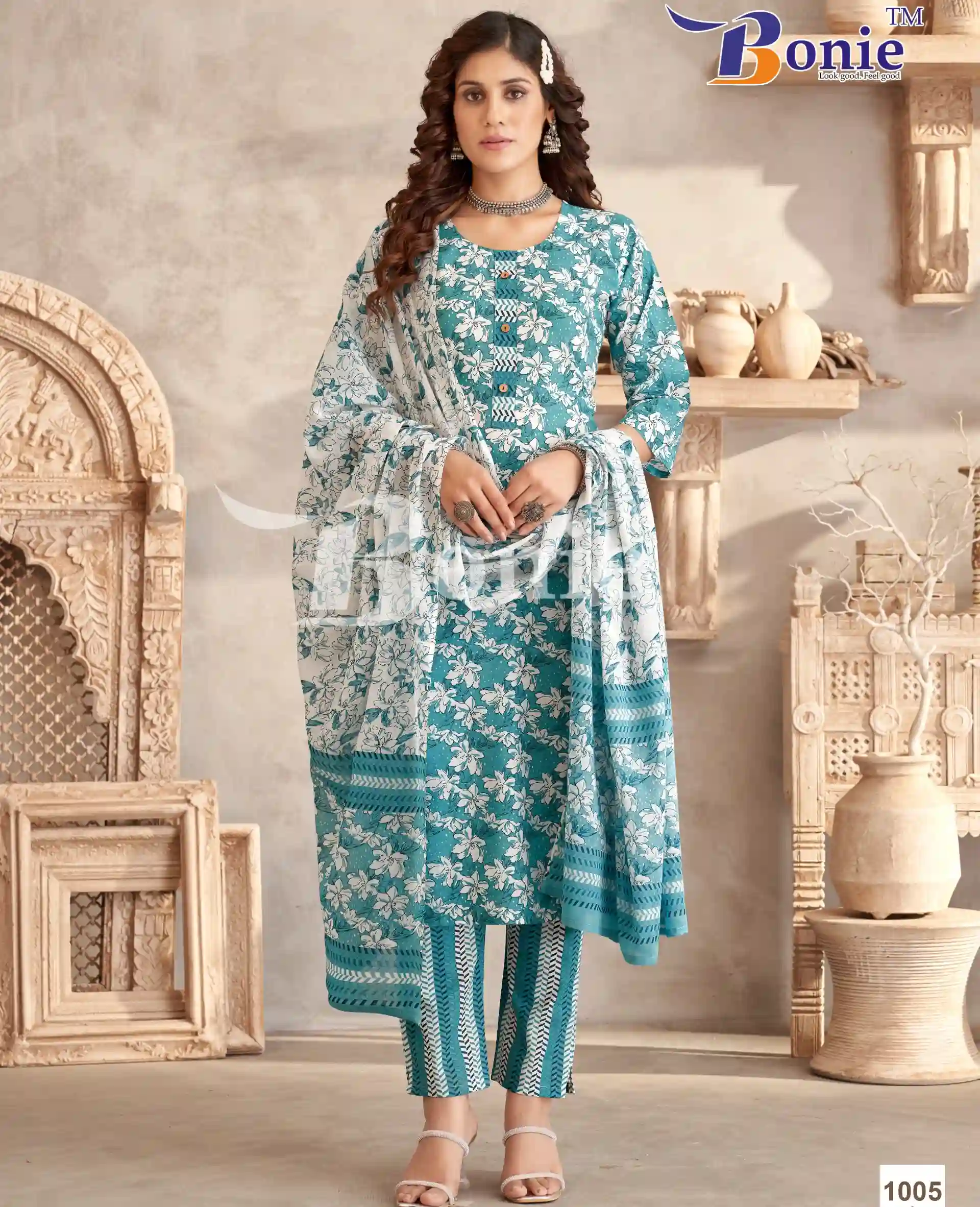Bonie Cotton Candy Pure Fine Cotton Wholesale Readymade Salwar Suit Catalog